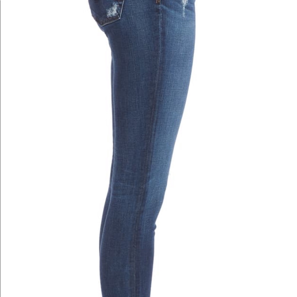 Ag The Legfing Ripped Ankle Skinny View 2